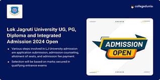 Lok Jagruti University Admission 2024 Open for UG, PG, Diploma, PhD and Integrated Courses @admissions.ljku.edu.in; Direct Link Here